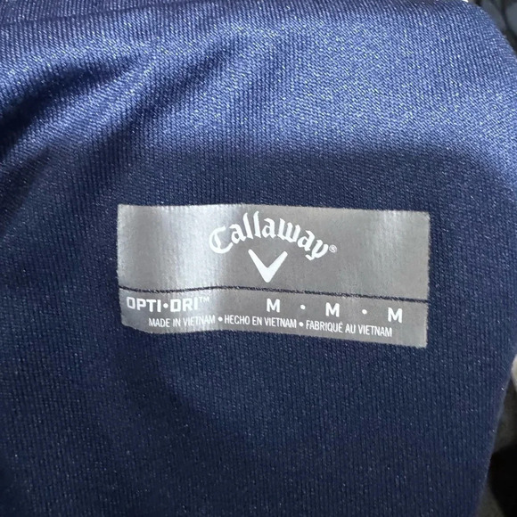 Callaway Opti Dri Skort Blue geometric tennis golf running print flare sporty M - Picture 5 of 5